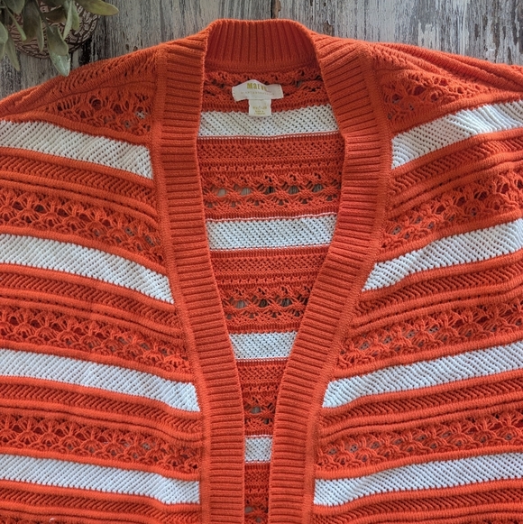 Anthropologie Maeve Open Stitch Cardigan Women's Medium - Picture 4 of 6